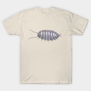 Porcellionides pruinosus "powder blue" Isopod T-Shirt